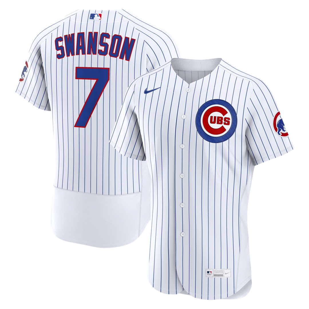 Chicago Cubs Nike White Authentic MLB baseball jersey