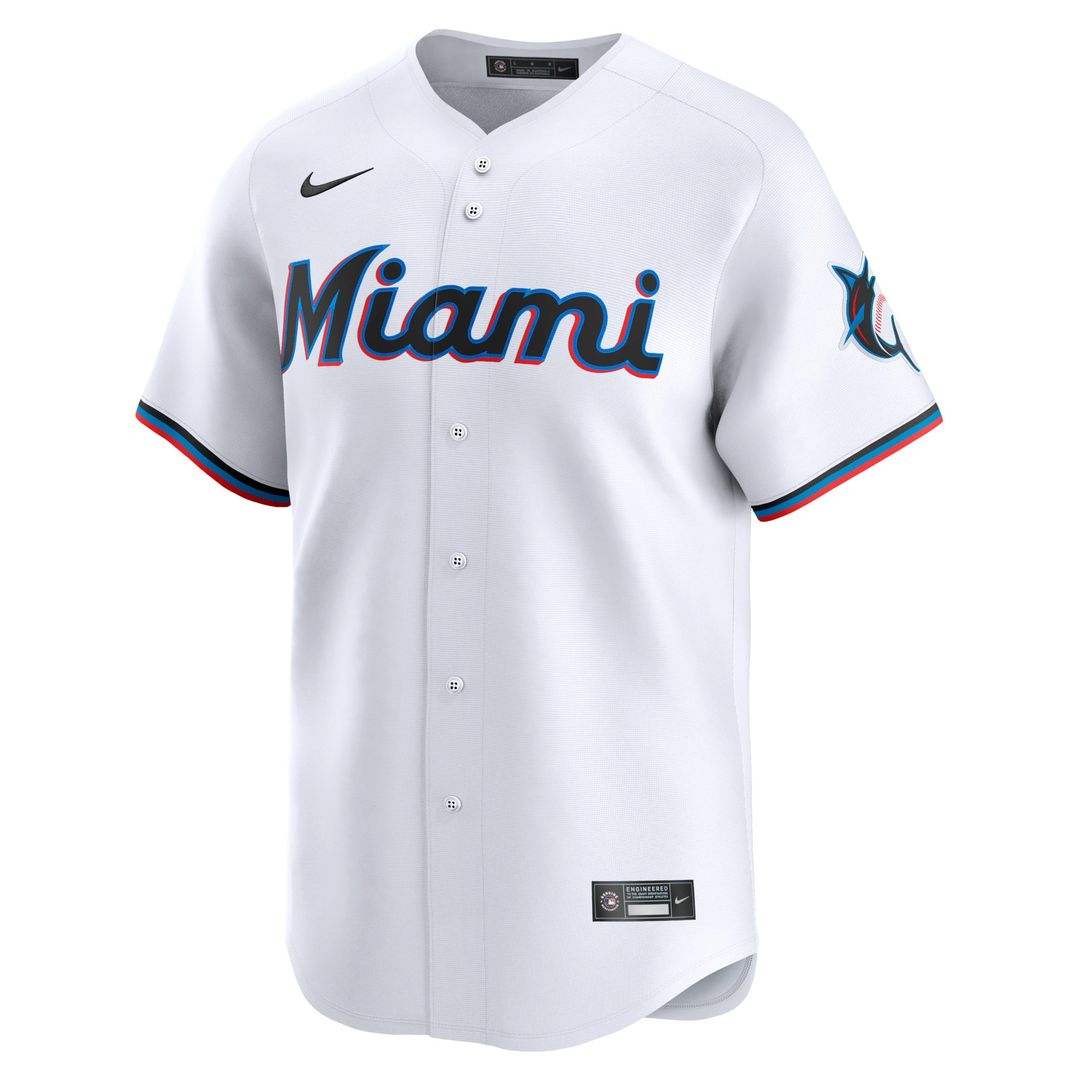 Miami Marlins Nike Jersey White