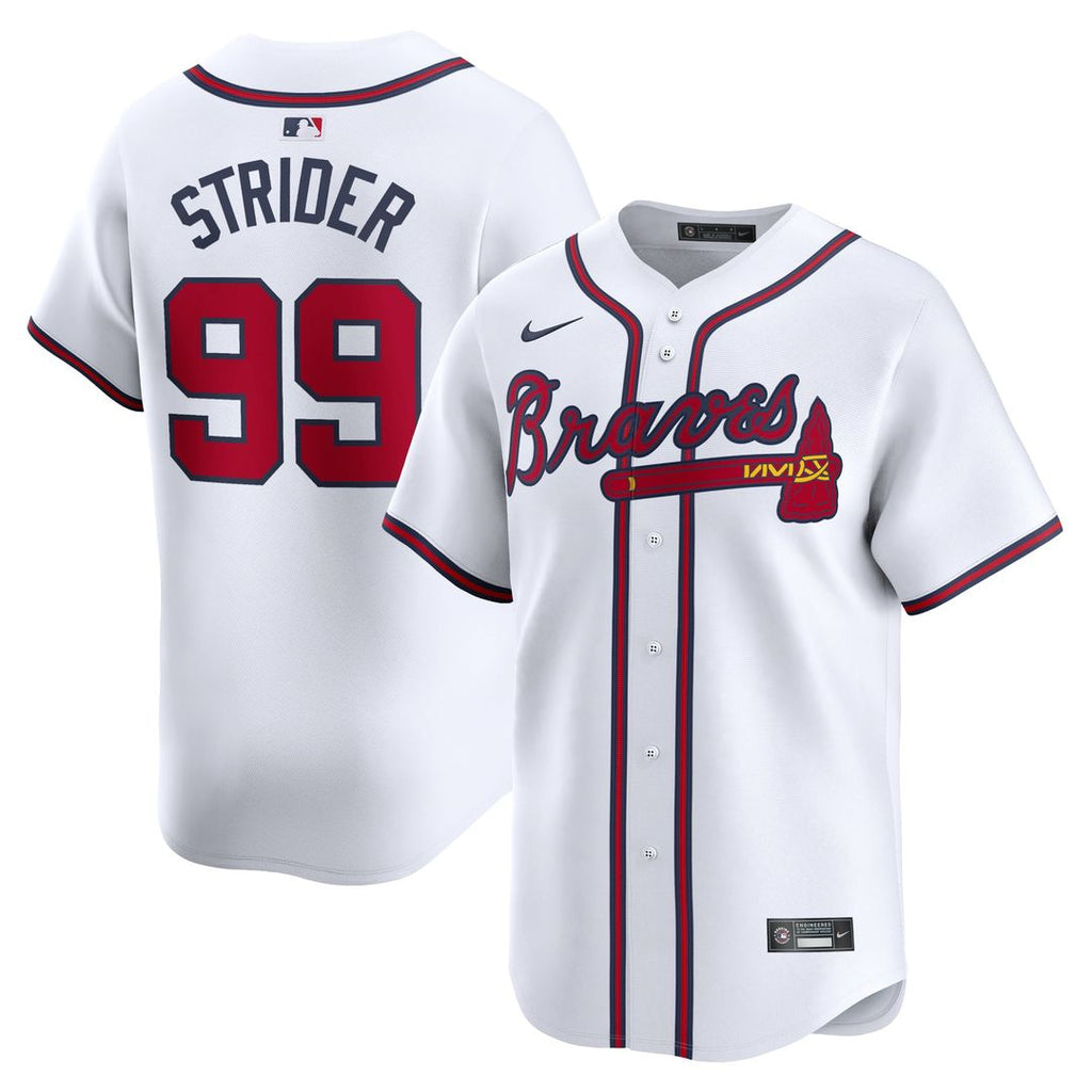 Atlanta Braves Nike White MLB baseball jersey