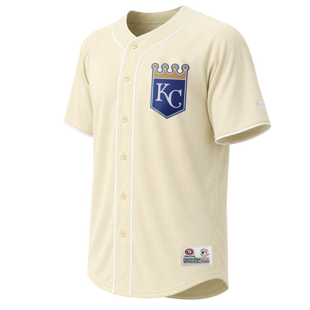Kansas City Royals Stitches Authentic Jersey Cream