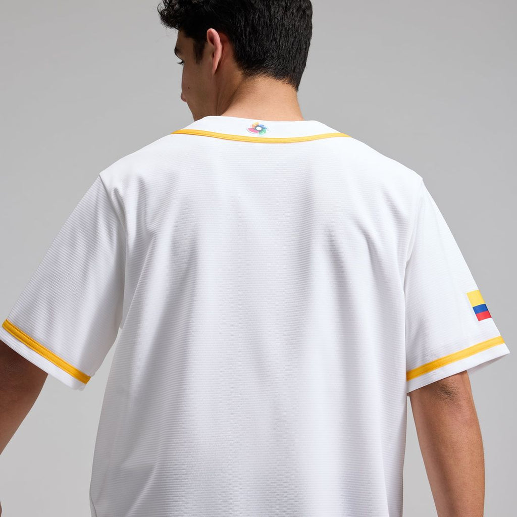 Colombia Baseball Nike Jersey White