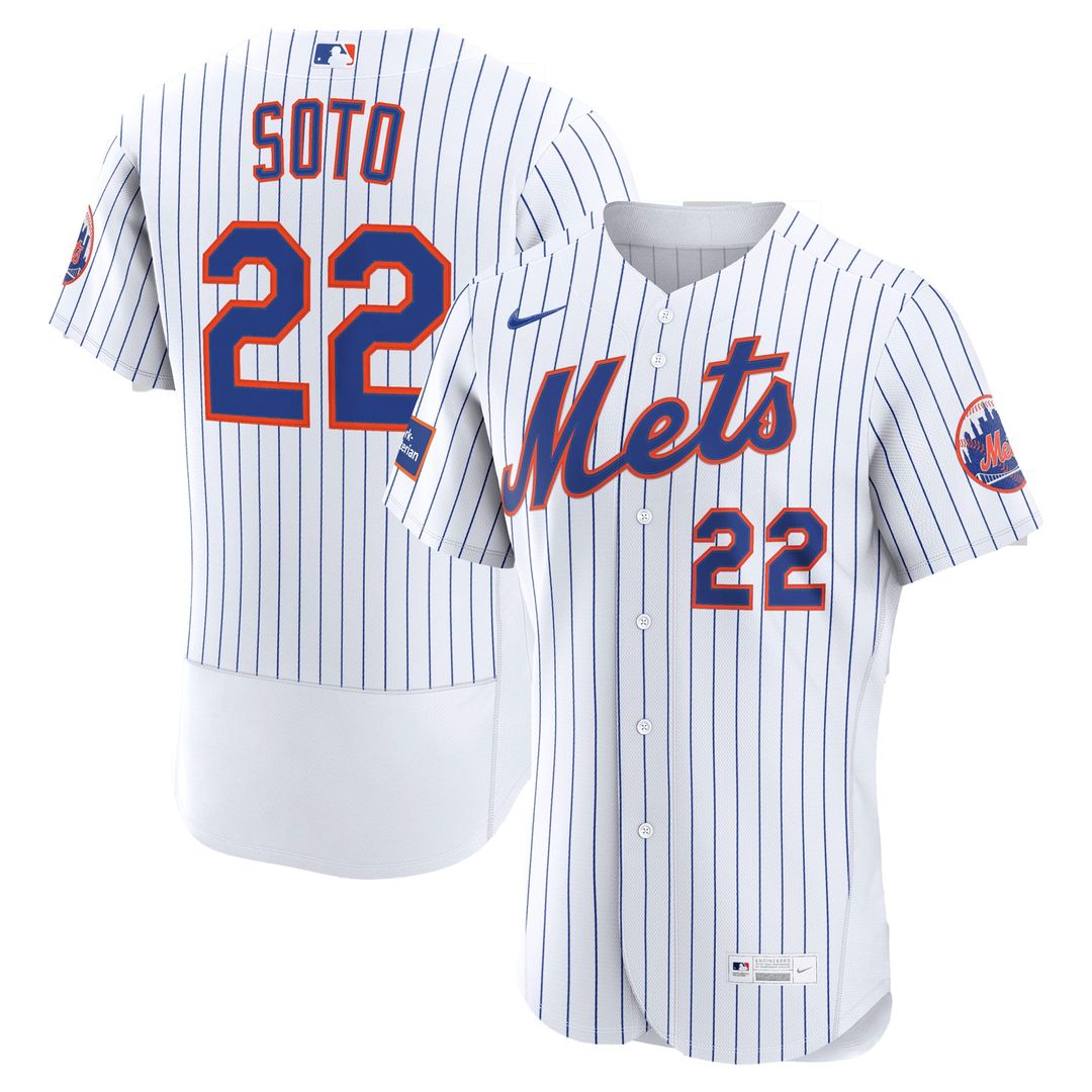 New York Mets Nike Authentic Jersey White