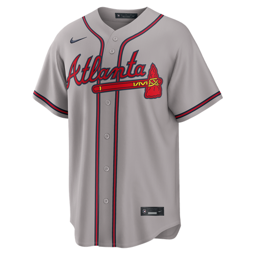 Atlanta Braves Nike Replica Jersey Gray