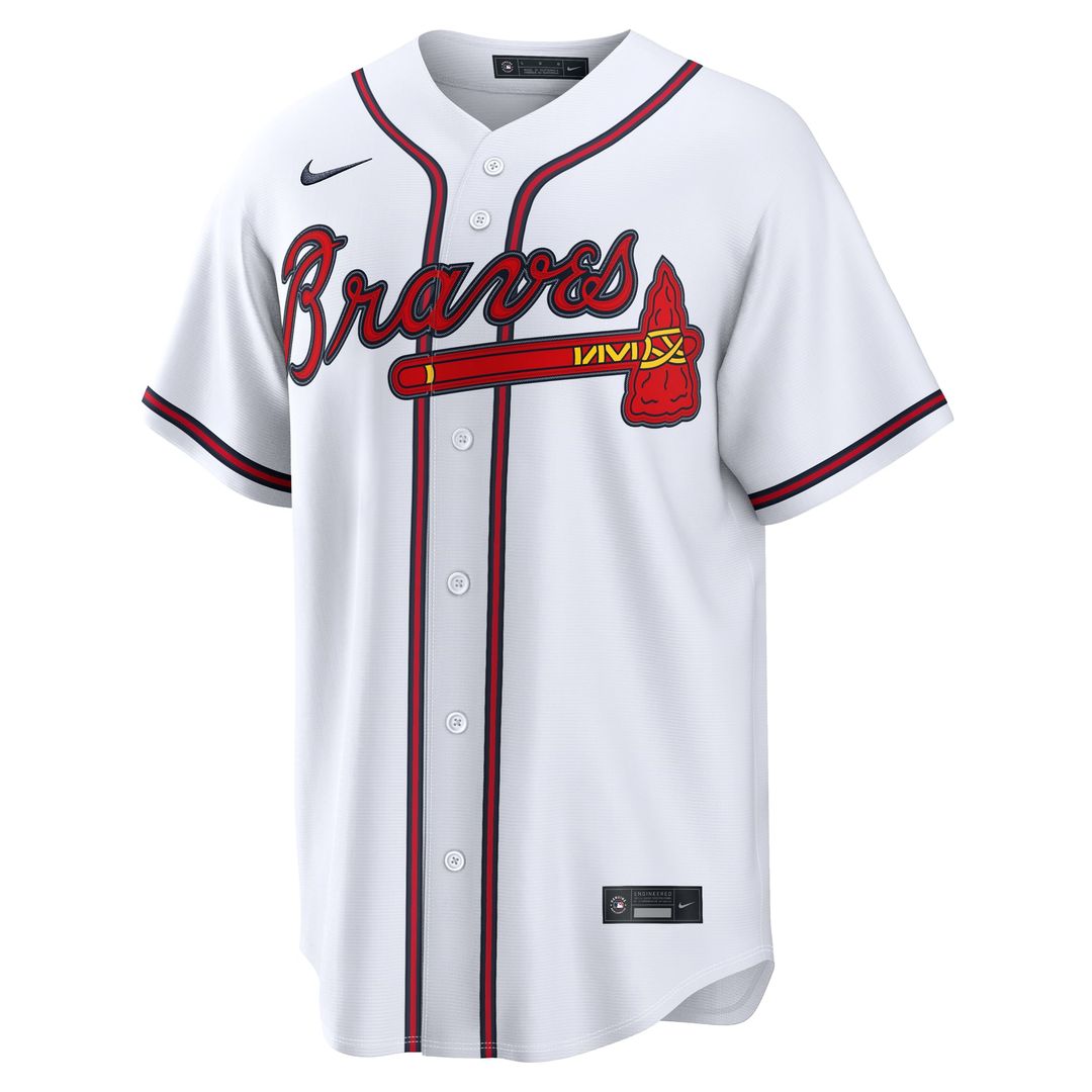 Atlanta Braves Nike Replica Jersey White