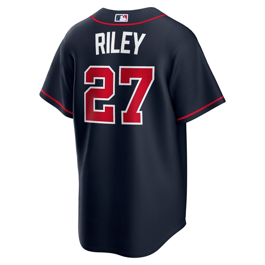 Atlanta Braves Nike Replica Jersey Navy