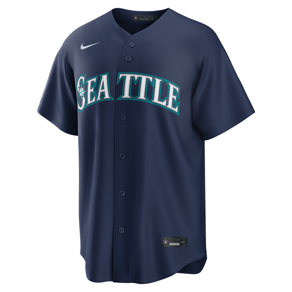 Seattle Mariners Nike Replica Jersey Navy
