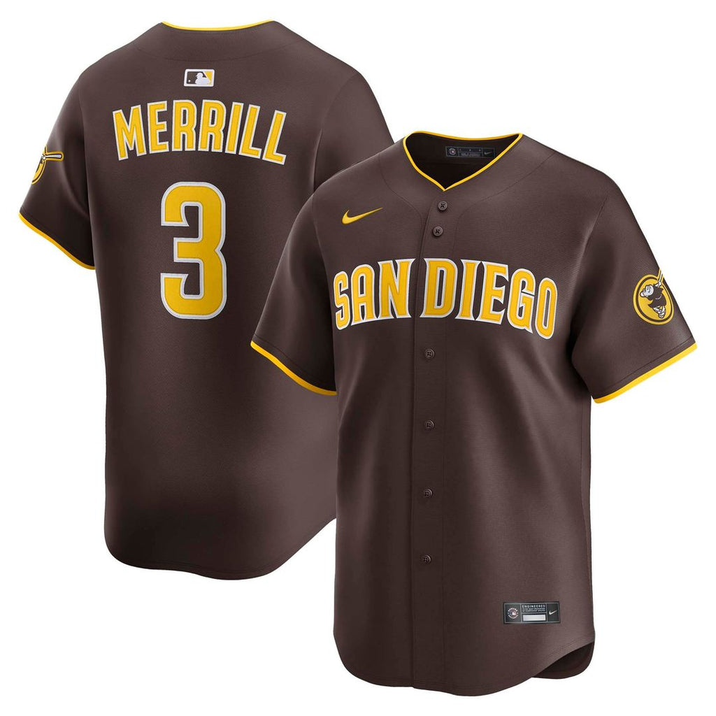 San Diego Padres Nike Authentic Jersey Brown