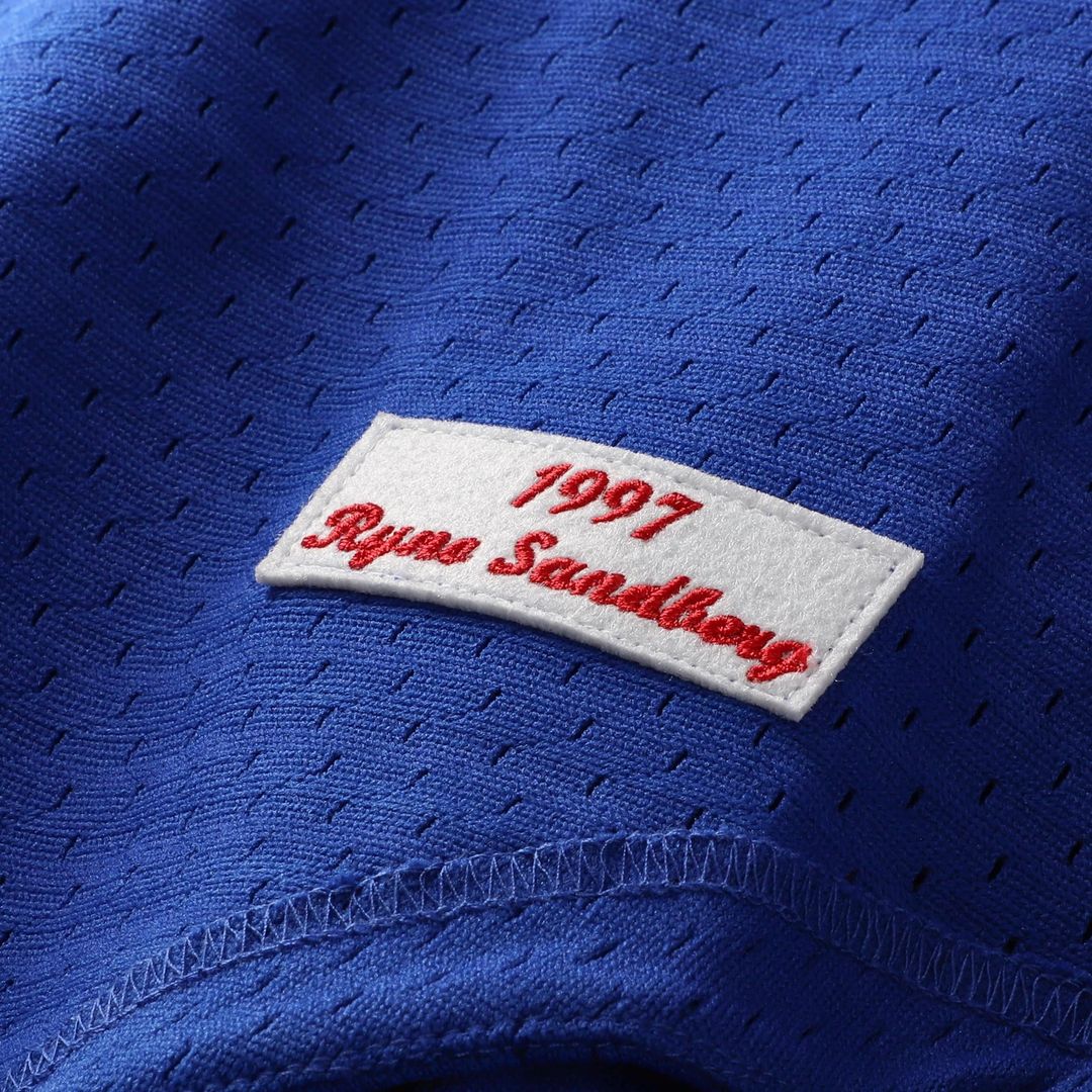 Chicago Cubs Mitchell & Ness Jersey Royal