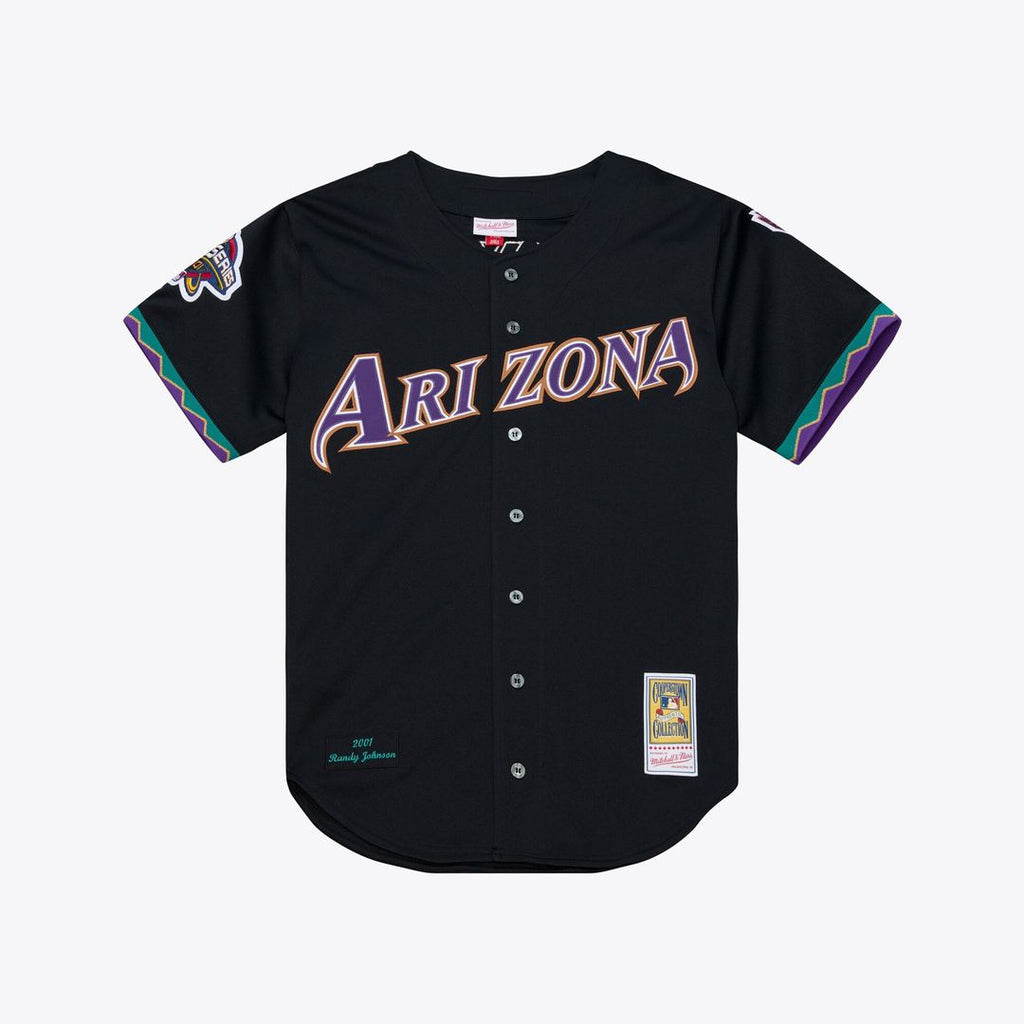 Arizona Diamondbacks Mitchell & Ness Black Authentic MLB baseball jersey