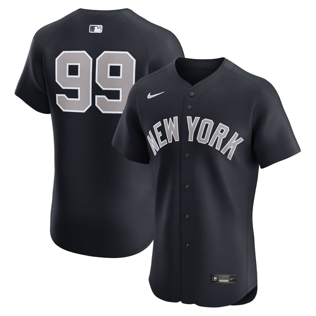 New York Yankees Nike Navy Authentic MLB baseball jersey