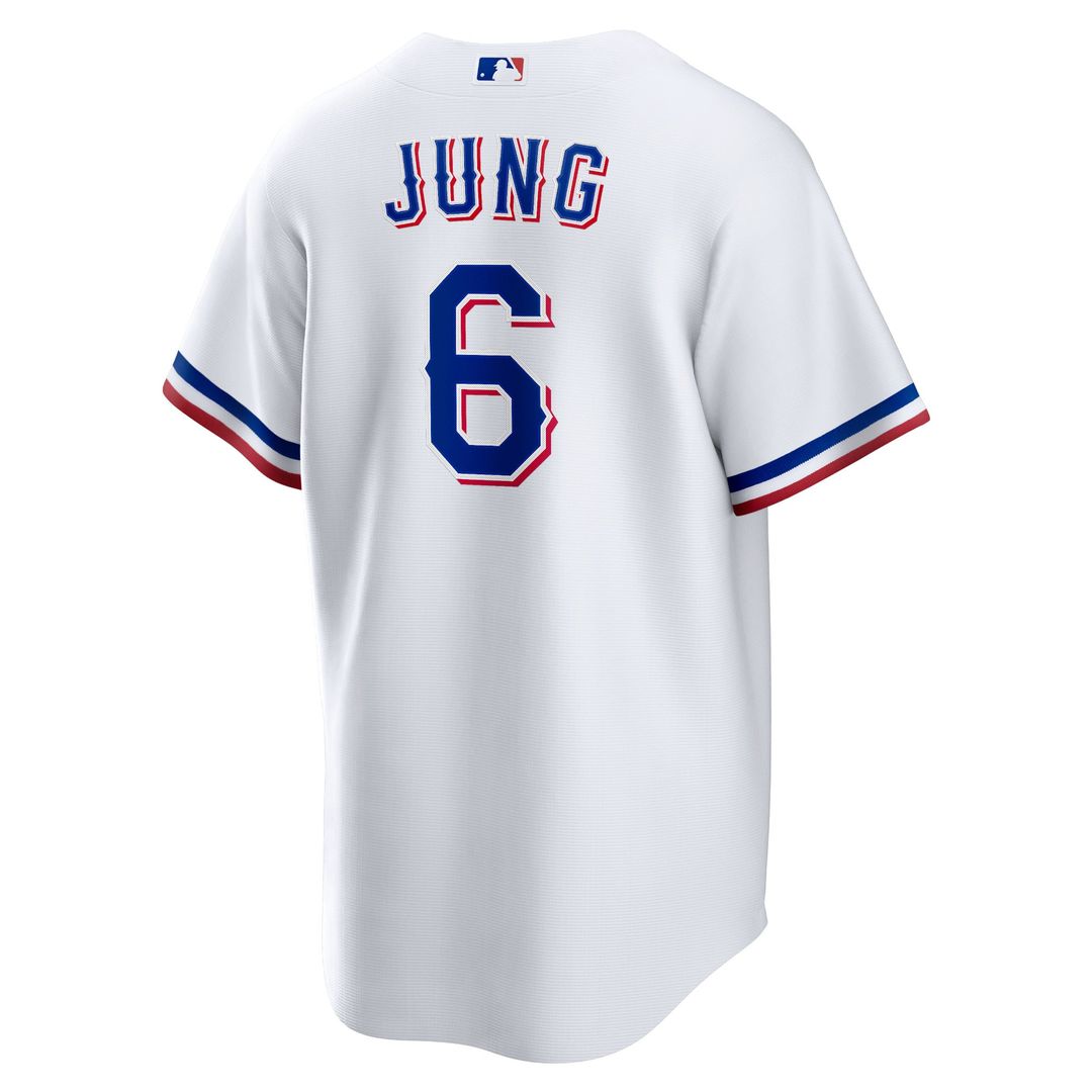 Texas Rangers Nike Replica Jersey White