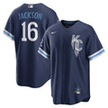Kansas City Royals Nike Navy Replica MLB baseball jersey