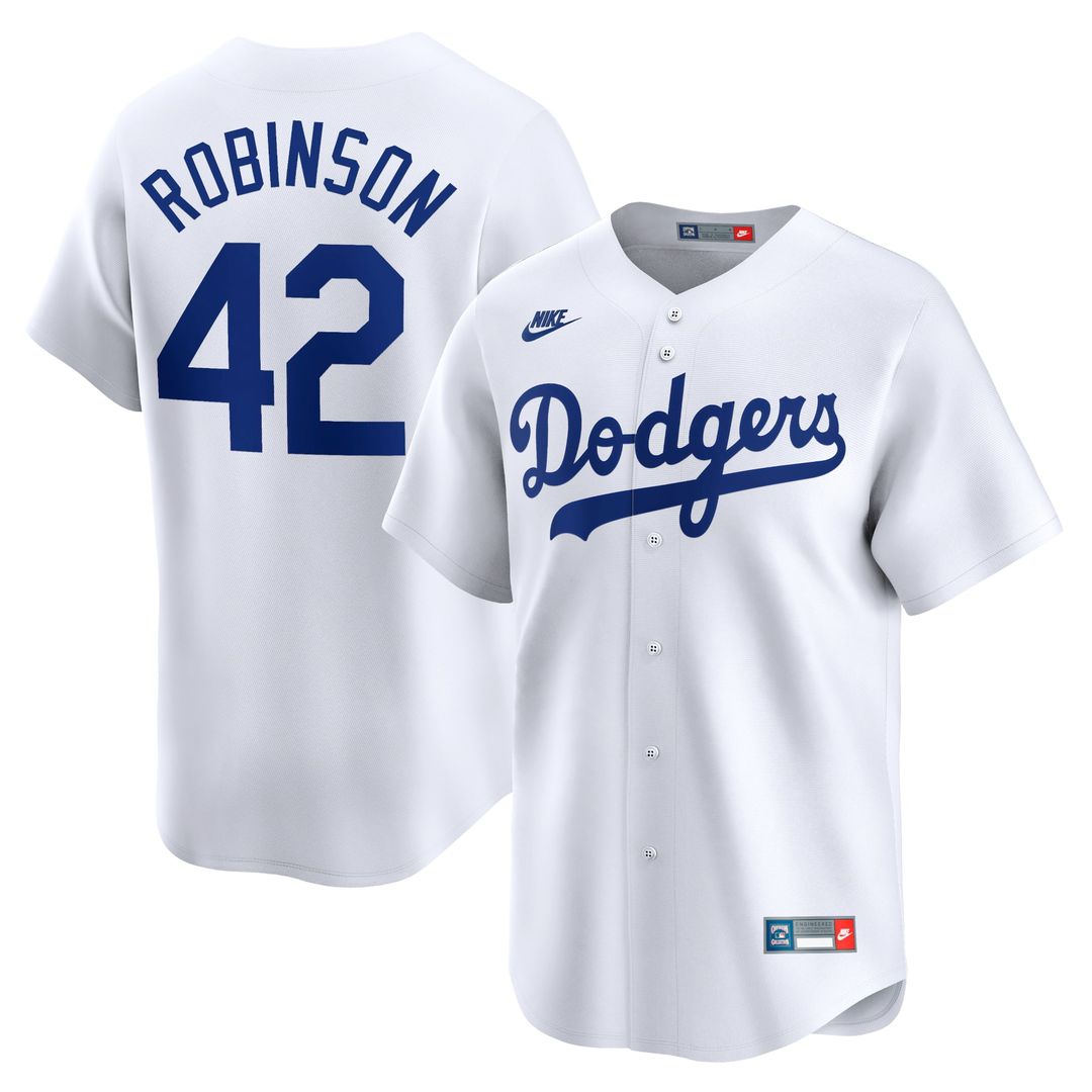 Brooklyn Dodgers Nike White MLB baseball jersey