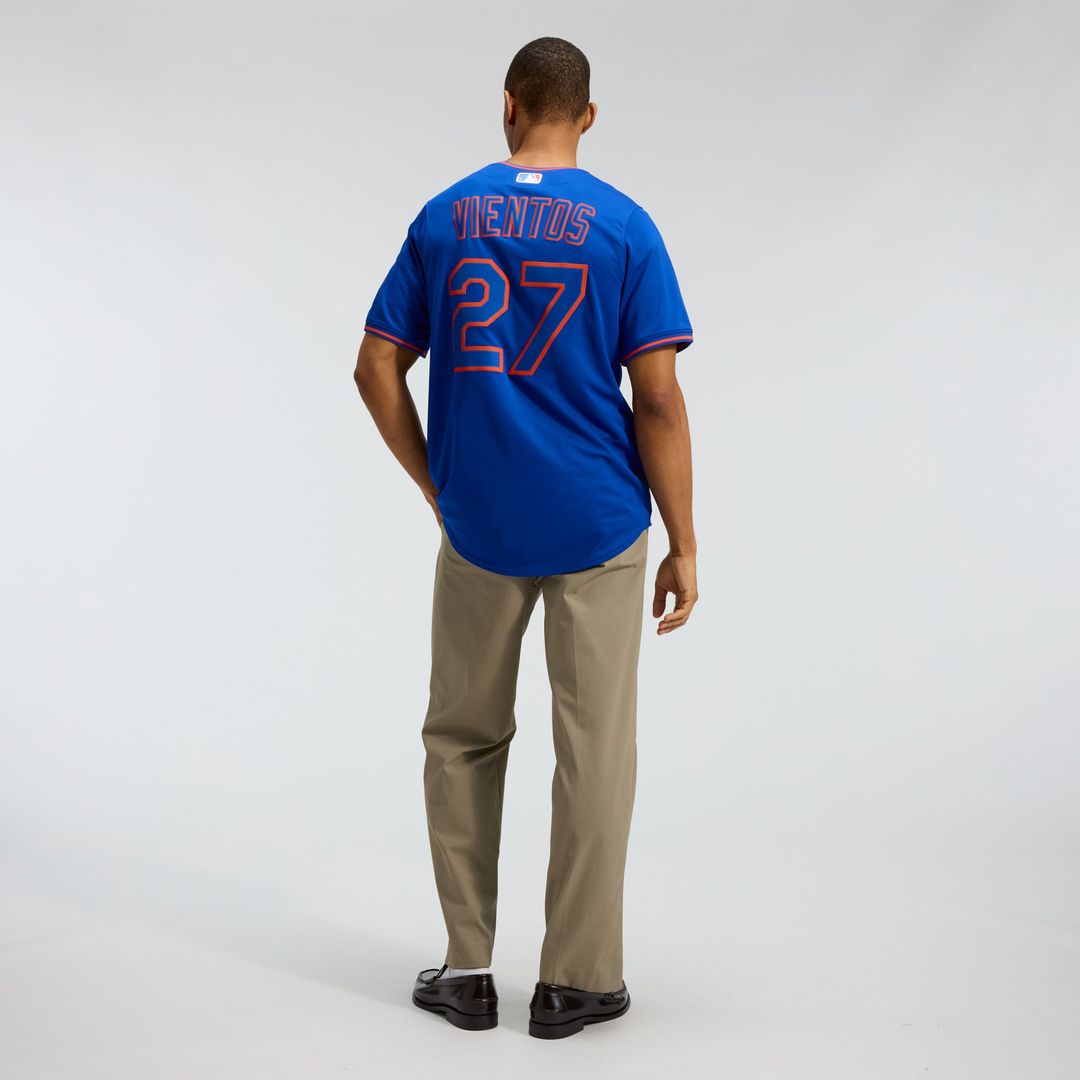 New York Mets Nike Jersey Gray