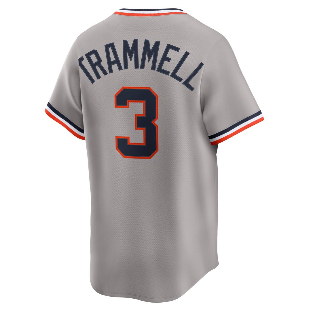 Detroit Tigers Nike Jersey Gray