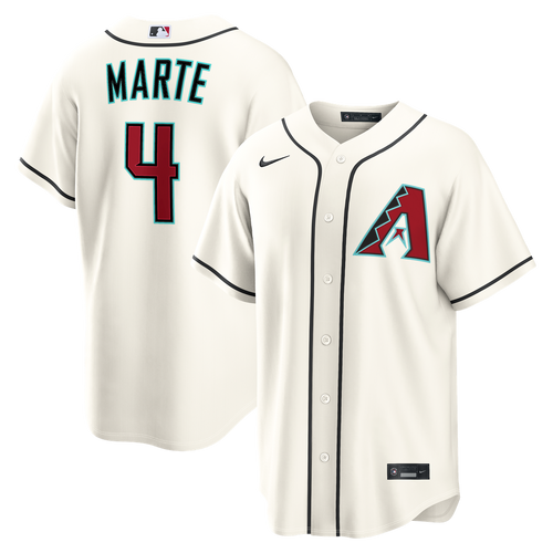 Arizona Diamondbacks Nike Cream Replica MLB baseball jersey
