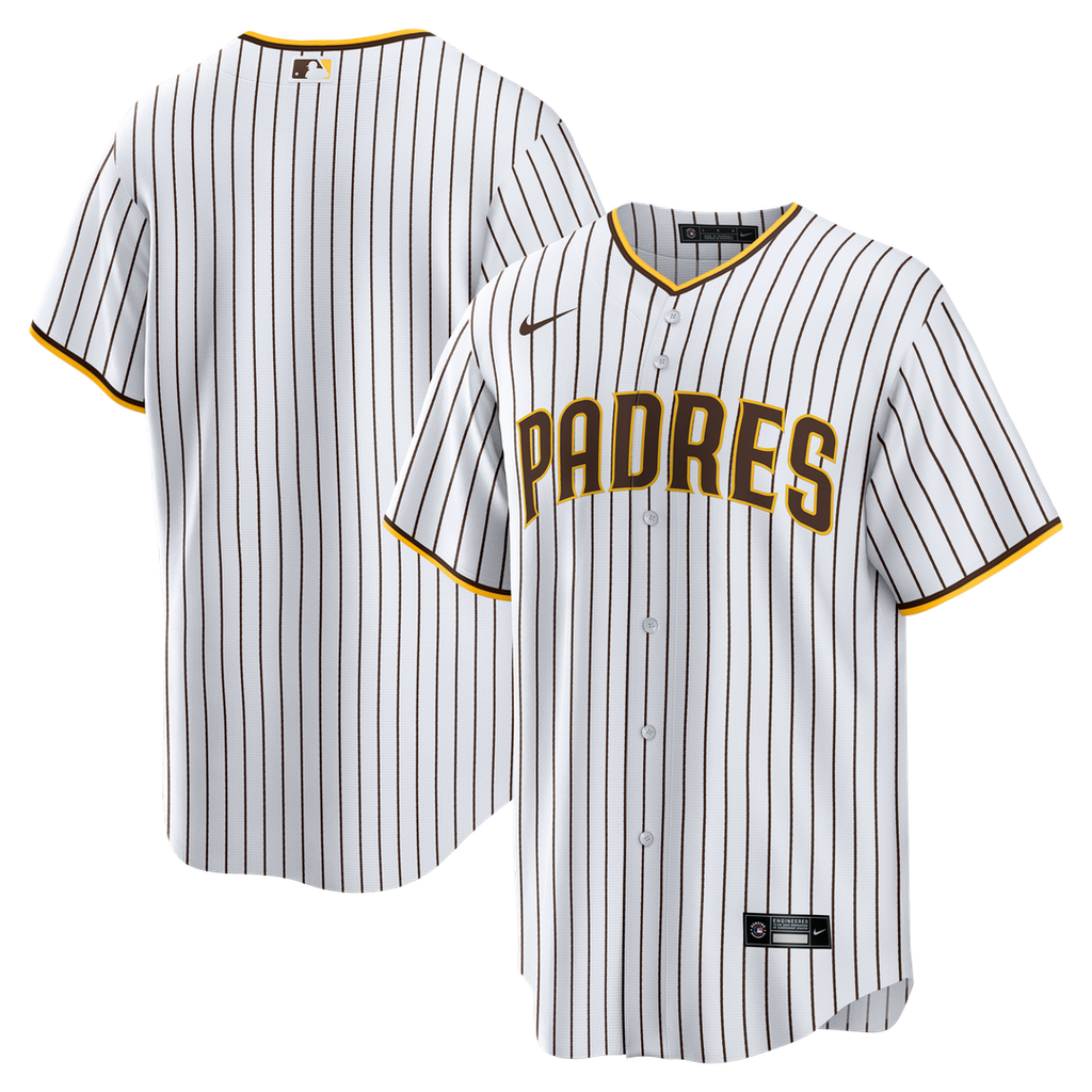 San Diego Padres Nike White Replica MLB baseball jersey