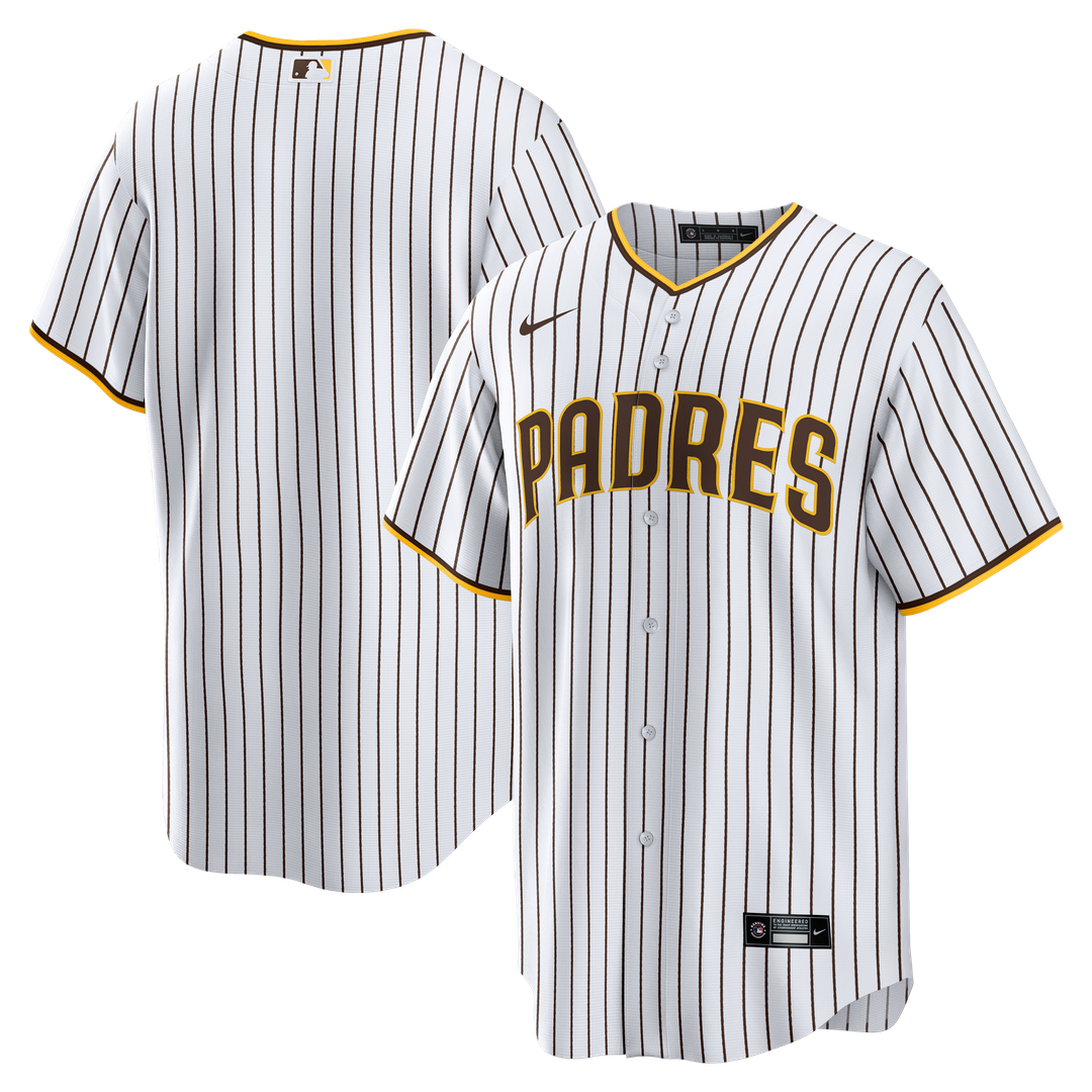 San Diego Padres Nike White Replica MLB baseball jersey