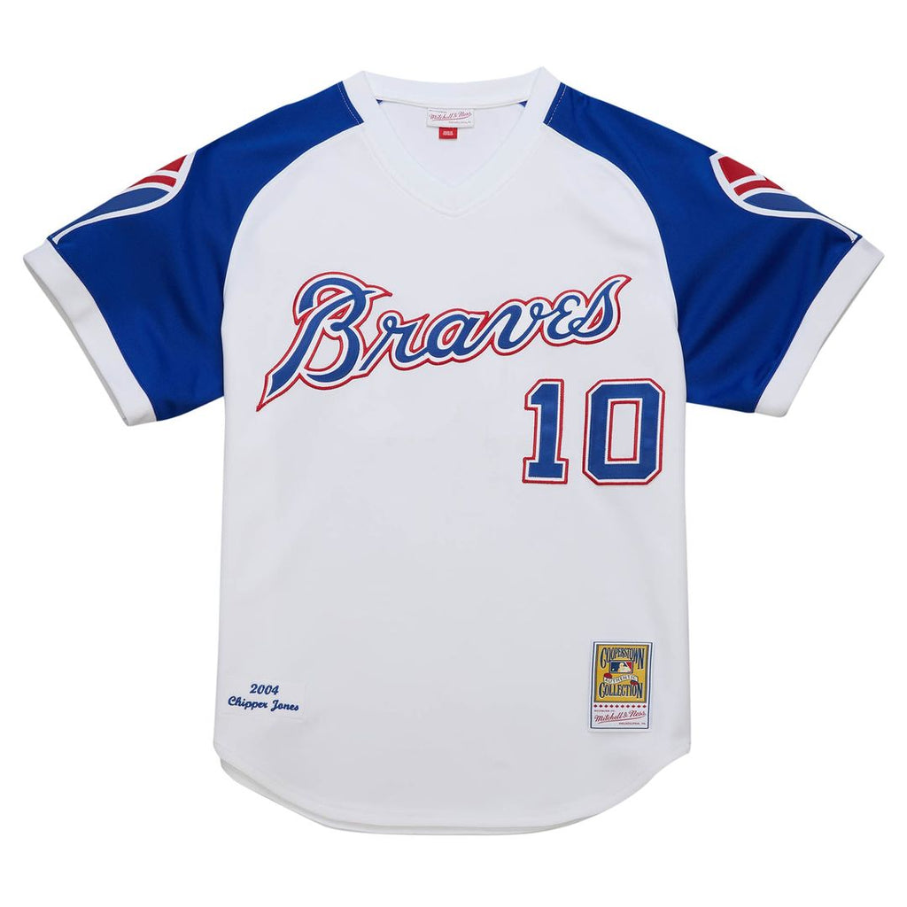 Atlanta Braves Mitchell & Ness Authentic Jersey White