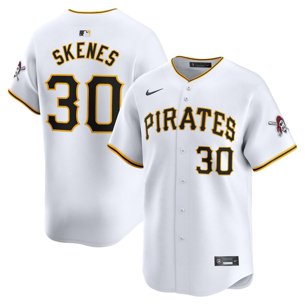 Pittsburgh Pirates Nike White Authentic MLB baseball jersey