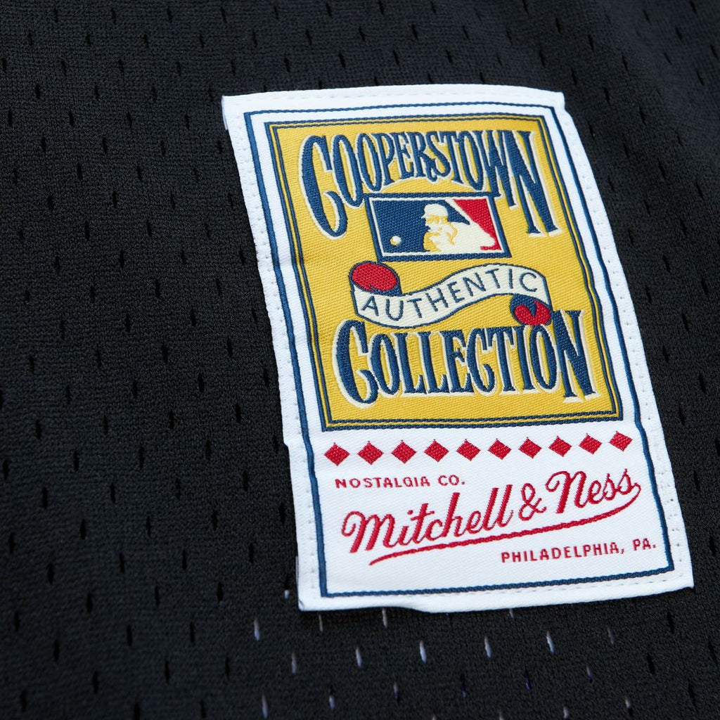 Colorado Rockies Mitchell & Ness Authentic Jersey Black