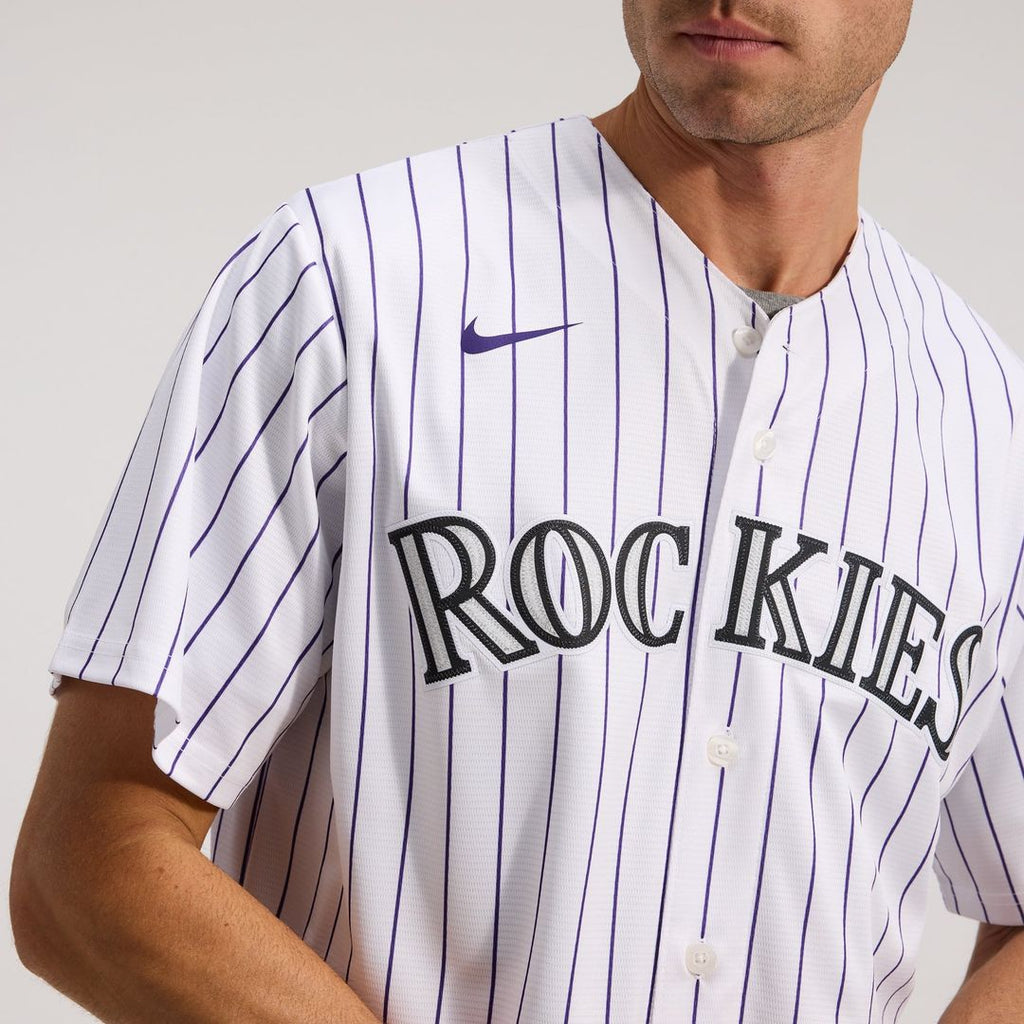 Colorado Rockies Nike Replica Jersey White