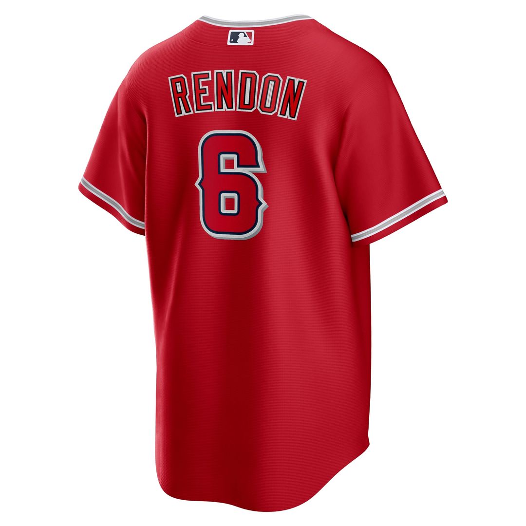 Los Angeles Angels Nike Replica Jersey Red