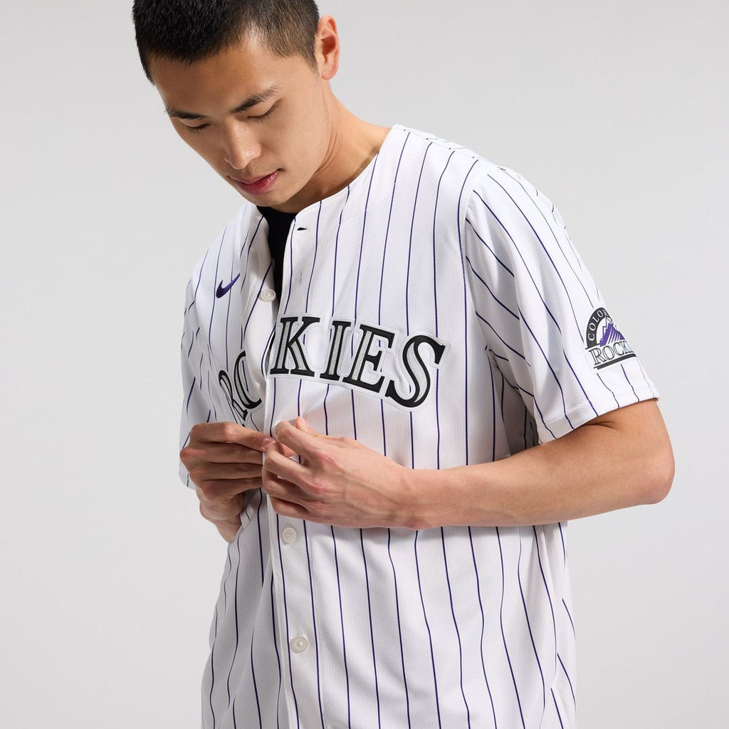 Colorado Rockies Nike Authentic Jersey White