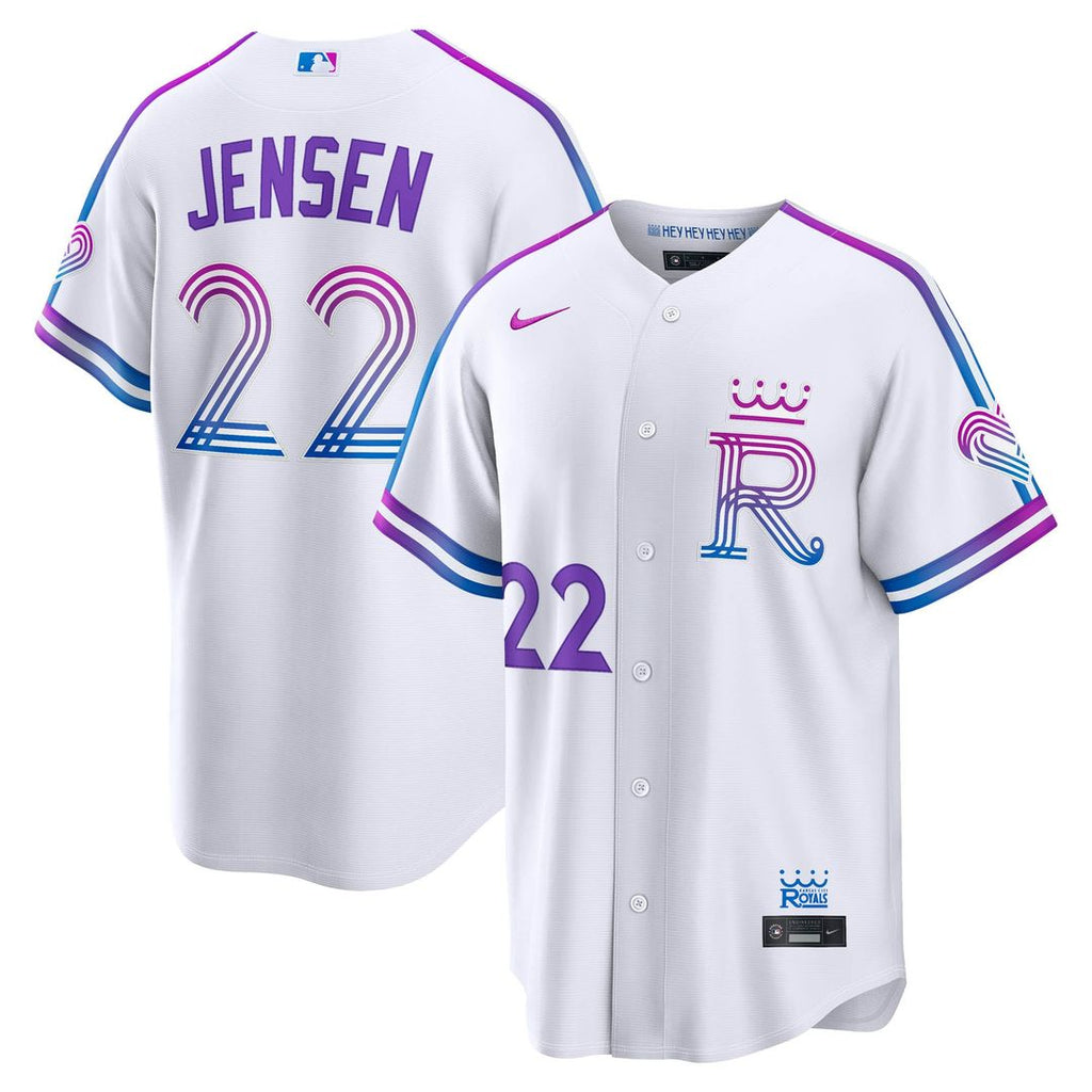 Kansas City Royals Nike White MLB baseball jersey