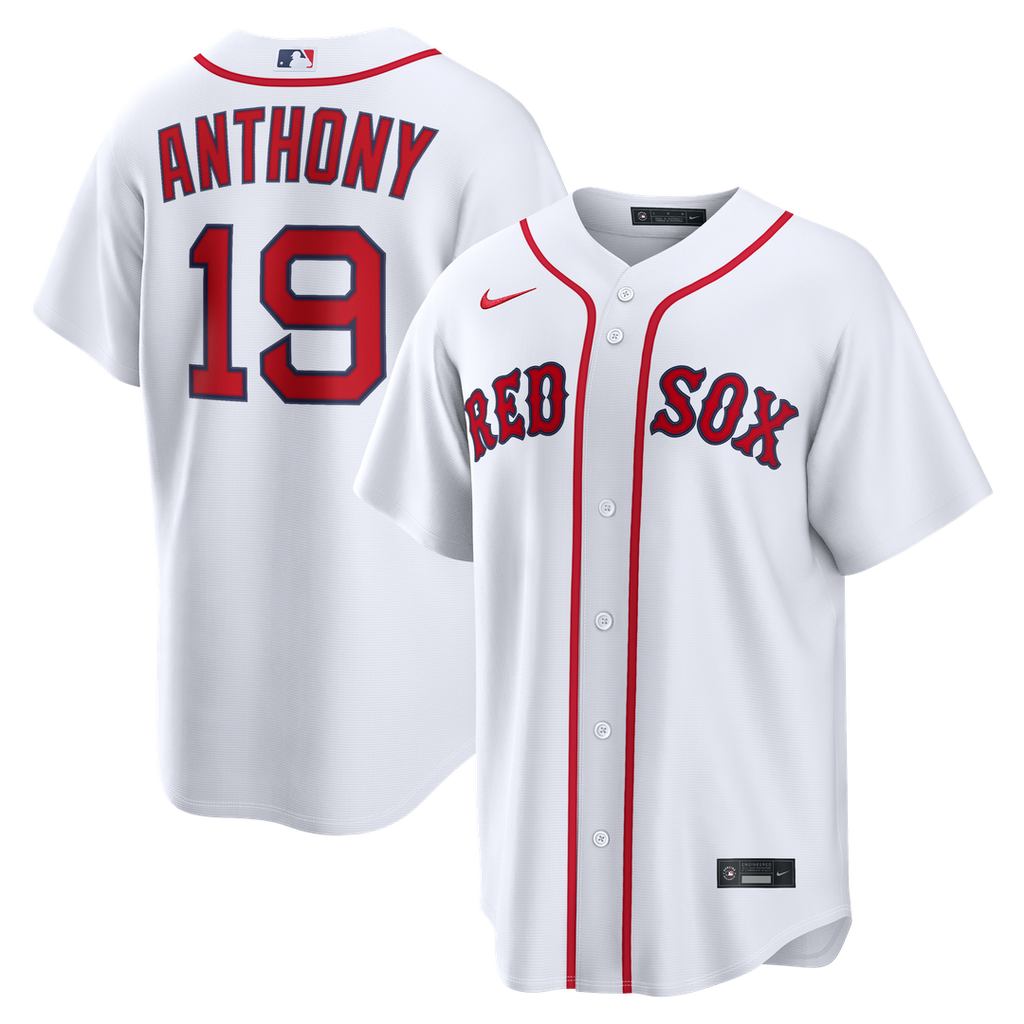 Boston Red Sox Nike White Replica MLB baseball jersey