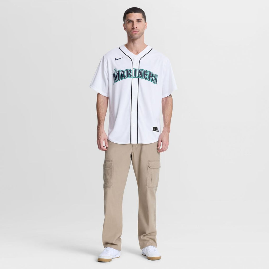 Seattle Mariners Nike Replica Jersey White