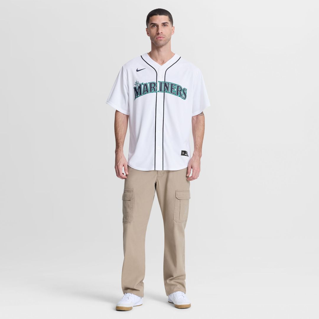 Seattle Mariners Nike Replica Jersey White