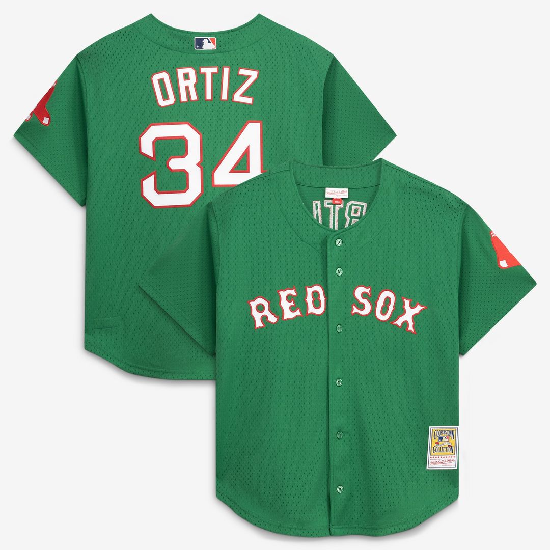 Boston Red Sox Mitchell & Ness Jersey Red
