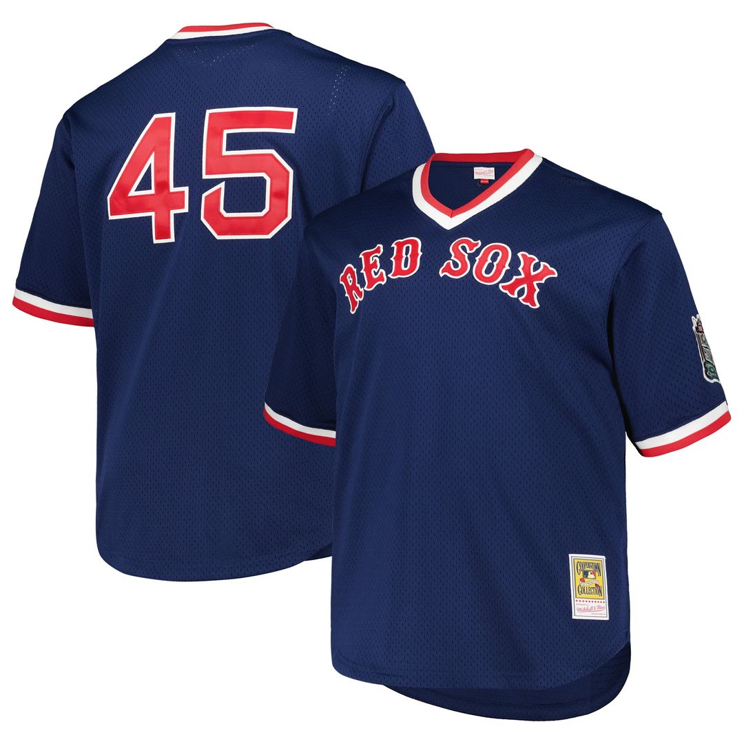 Boston Red Sox Mitchell & Ness Red Authentic MLB baseball jersey