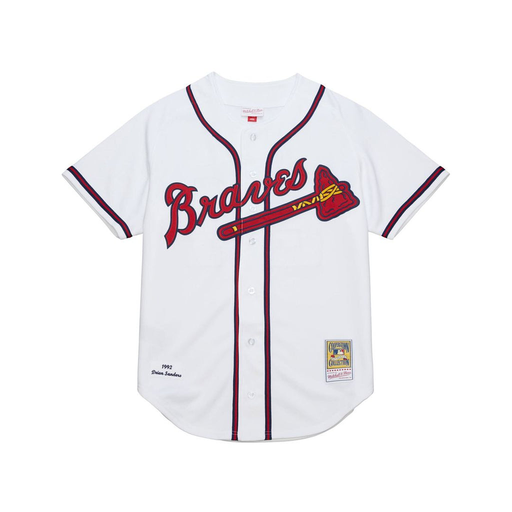 Atlanta Braves Mitchell & Ness Authentic Jersey White