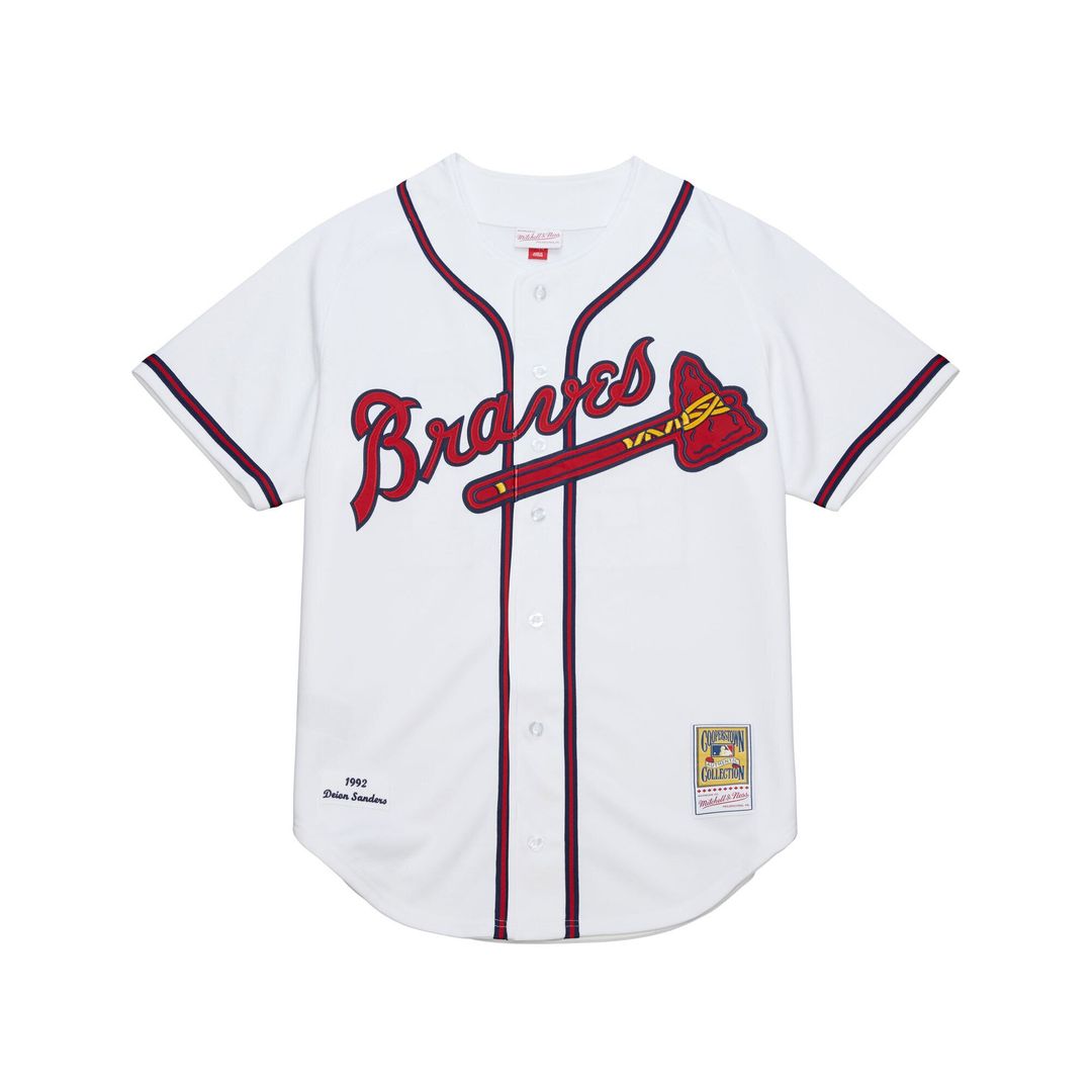 Atlanta Braves Mitchell & Ness Authentic Jersey White