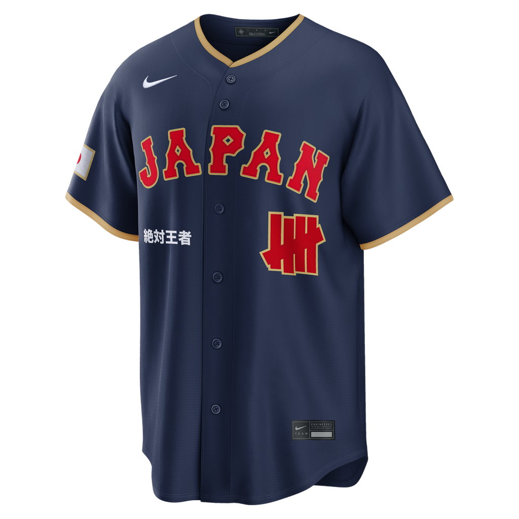 Japan Baseball Nike x Undefeated Jersey Navy