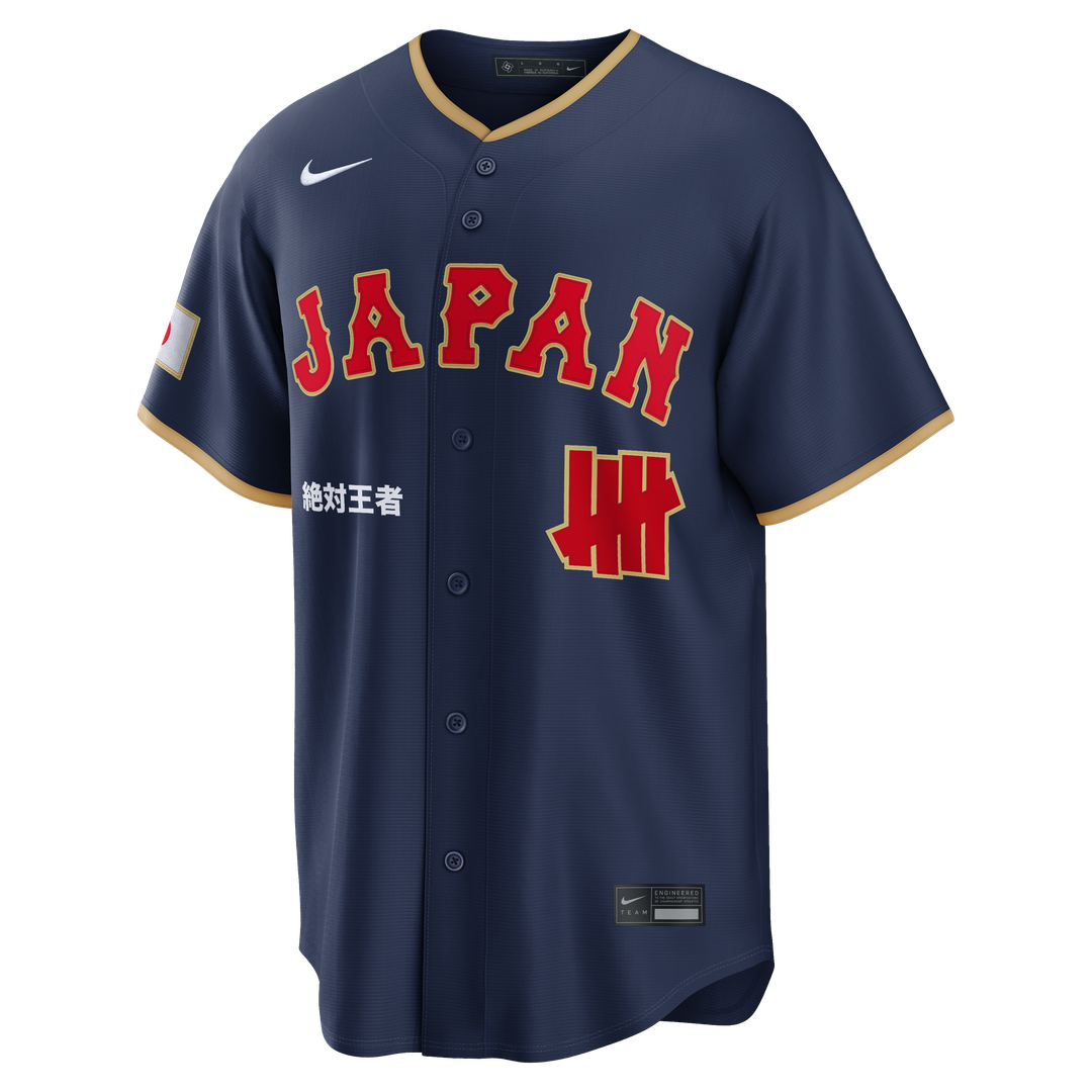 Japan Baseball Nike x Undefeated Jersey Navy