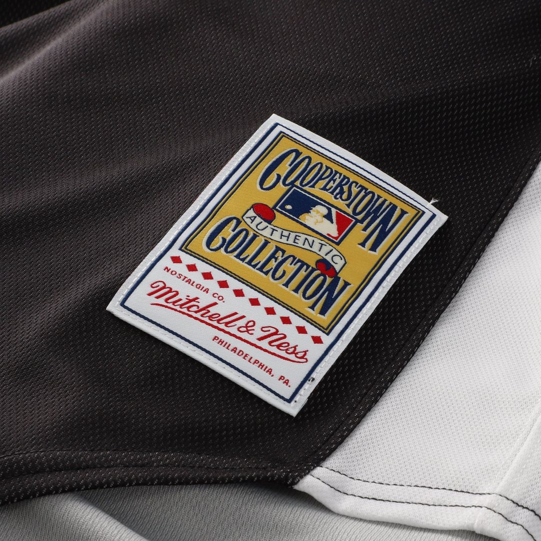 Florida Marlins Mitchell & Ness Authentic Jersey Black