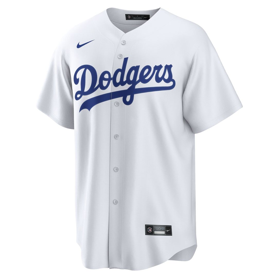 Los Angeles Dodgers Nike Replica Jersey White