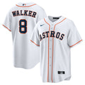 Houston Astros Nike White Replica MLB baseball jersey