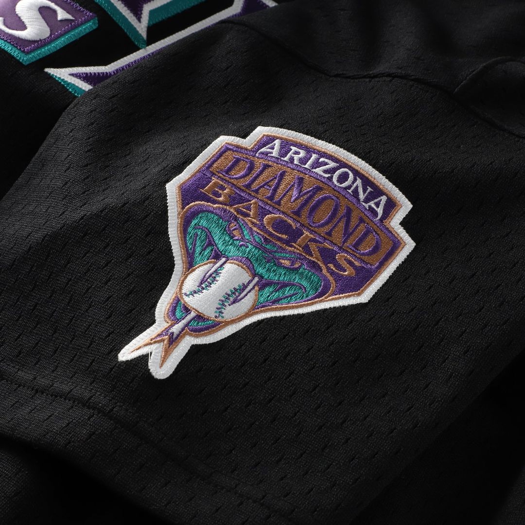 Arizona Diamondbacks Mitchell & Ness Authentic Jersey Black