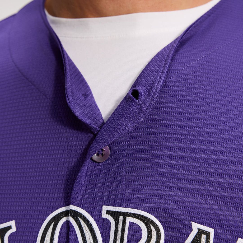 Colorado Rockies Nike Replica Jersey Purple