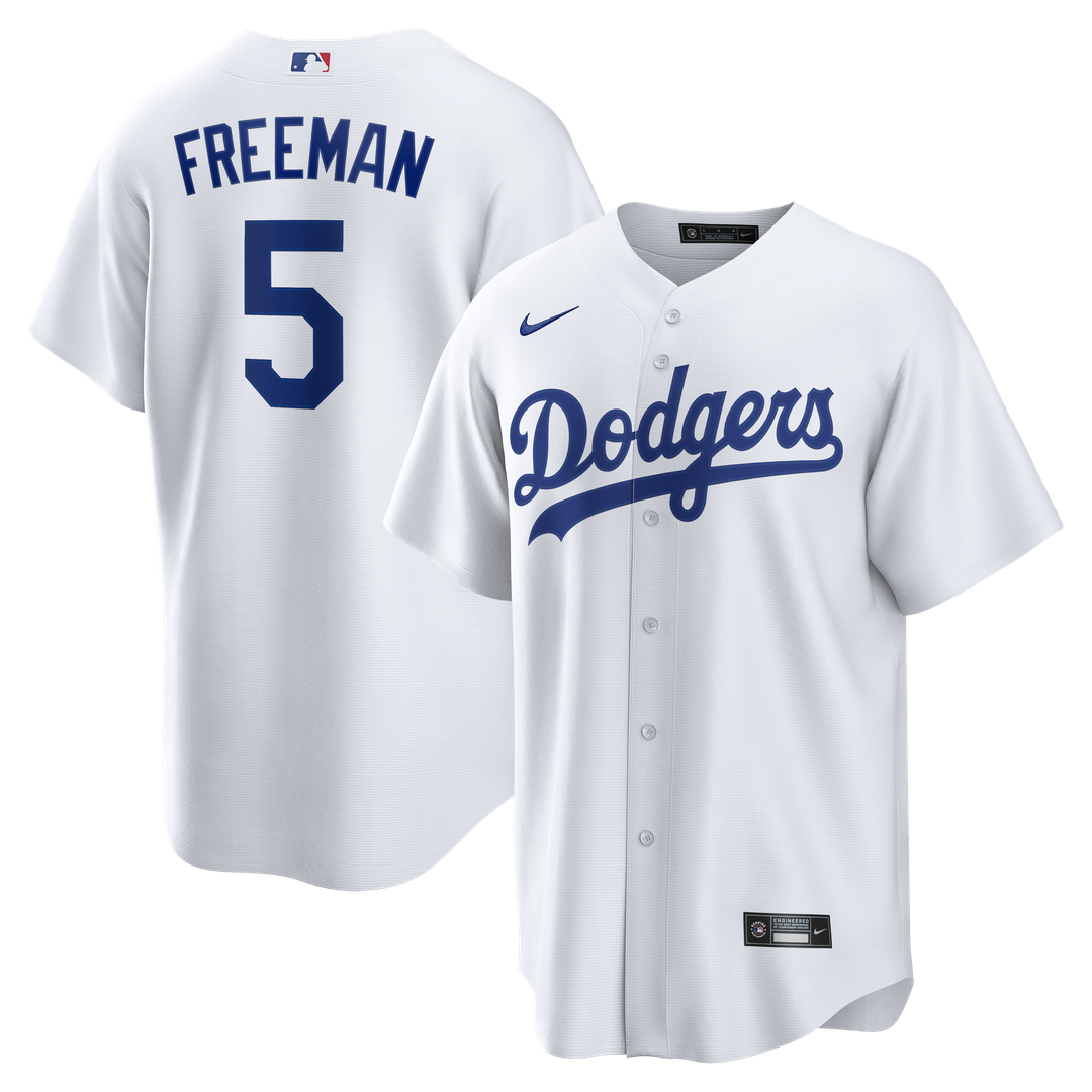 Los Angeles Dodgers Nike White Replica MLB baseball jersey