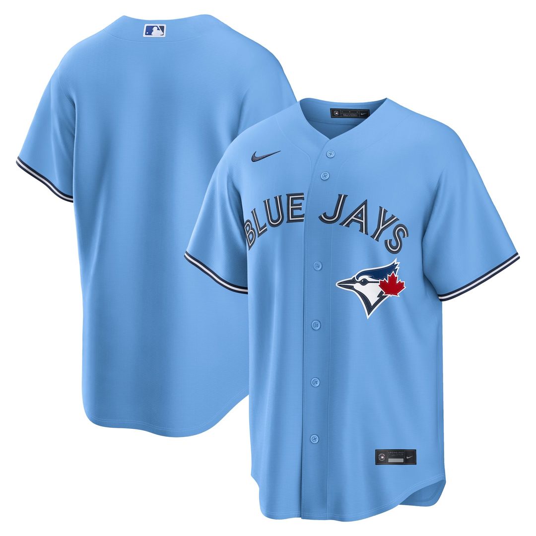 Toronto Blue Jays Nike Blue Replica MLB baseball jersey