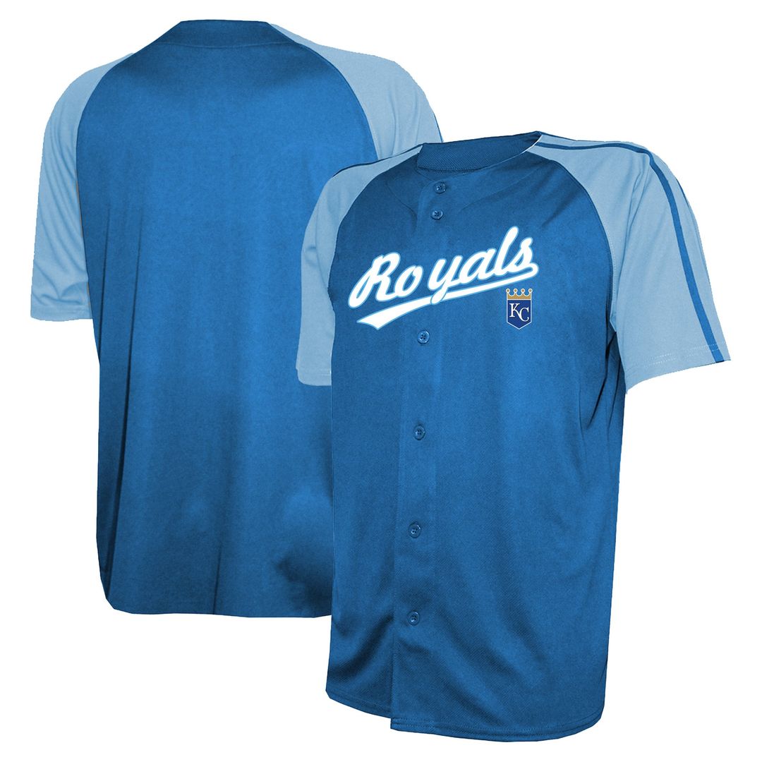 Kansas City Royals Stitches Royal MLB baseball jersey