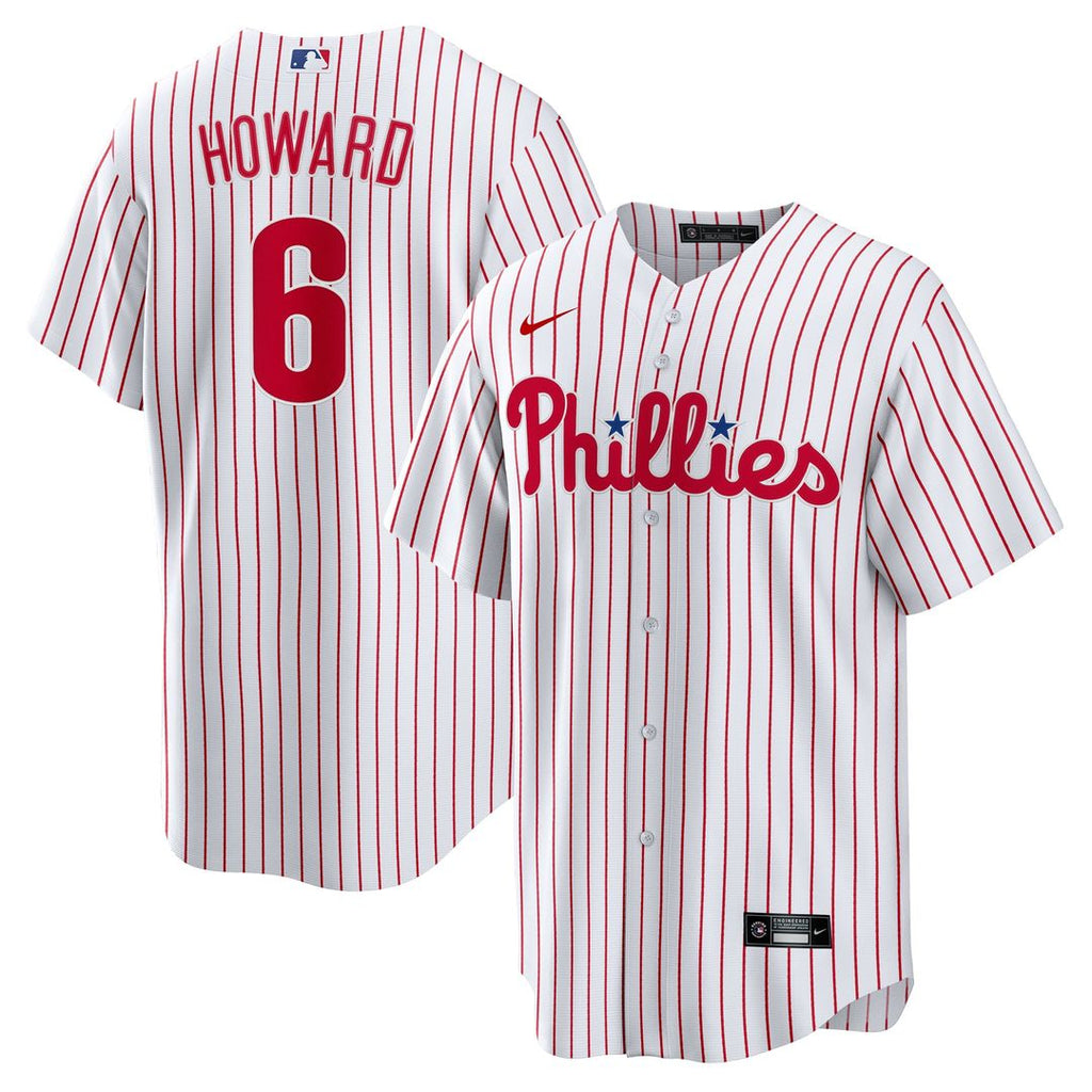 Philadelphia Phillies Nike White Replica MLB baseball jersey