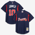 Atlanta Braves Mitchell & Ness Navy Authentic MLB baseball jersey