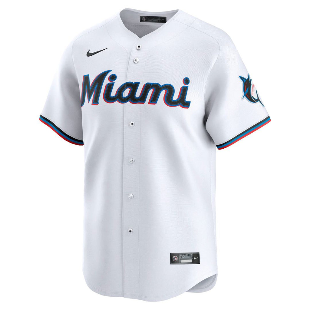 Miami Marlins Nike Authentic Jersey White