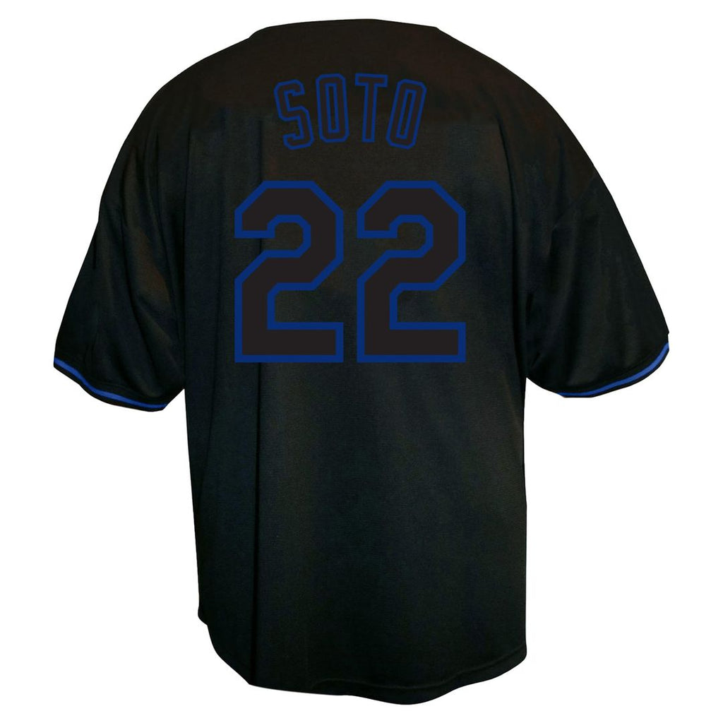New York Mets Profile Jersey Black